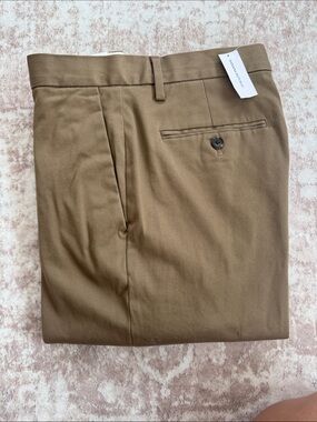 Banana Republic Olive Brown rapid movement Chino Mason athletic tapered fit